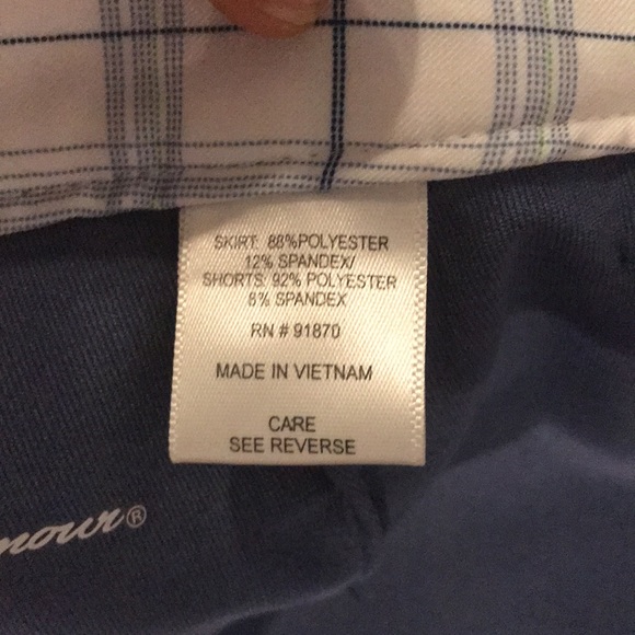 Tommy Armour blue skirt, size 4 - Picture 4 of 4